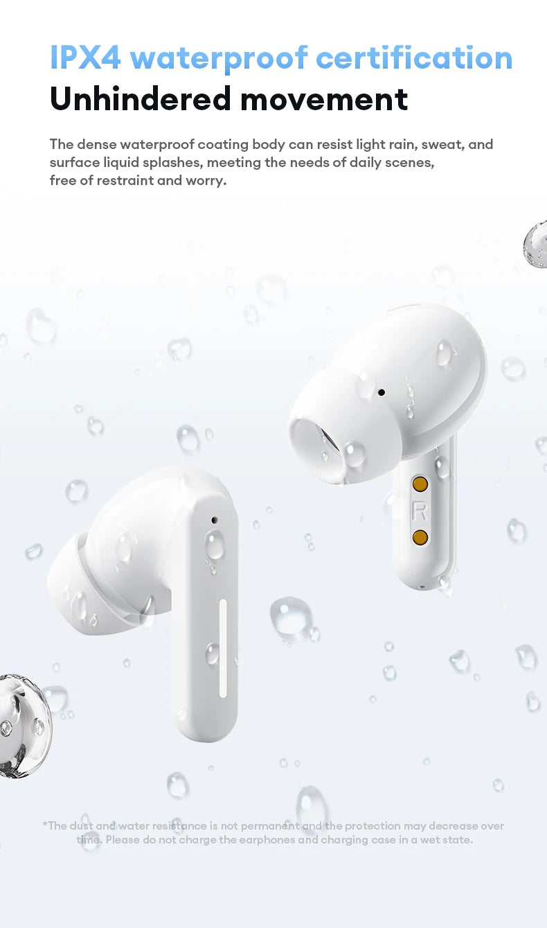 Casque Bluetooth sans fil ANC — réduction de bruit, HiFi, 30H d'autonomie, jeu