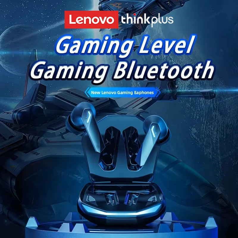 Écouteurs Bluetooth 5.3 avec micro — 9D stéréo, double mode jeu/musique, sans fil, sport