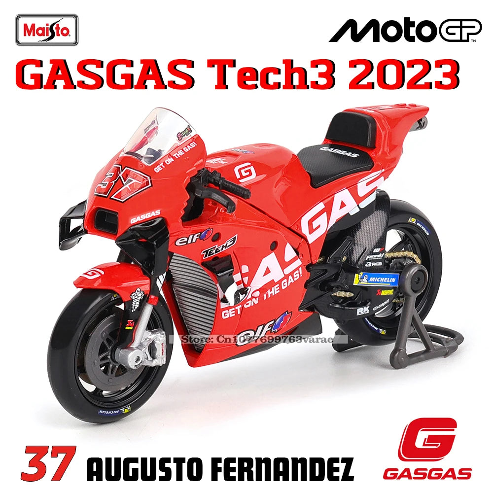 Maisto 1:18 2024 Equipo Ducati Lenovo # 1 Bagnaia Piloto Campeón Moto GP Carrera Aleación Fundida Modelo de Motocicleta Colección Regalo Juguete