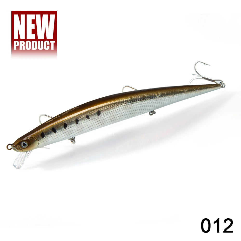 Leurre de Pêche Hunthouse Tide Vairon 175mm 31g — Bar, Brochet & Jerkbait