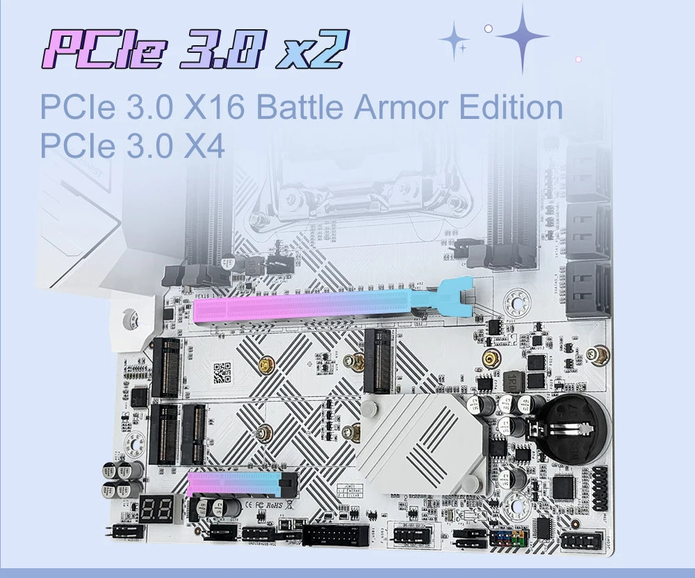 Nouveau X99 U9 MACHINIST X99 Kit de carte mère en option LGA2011-3 Xeon E5 2630 V4 CPU prise en charge TPM2.0 DDR4 mémoire NVME M.2 usb3.0