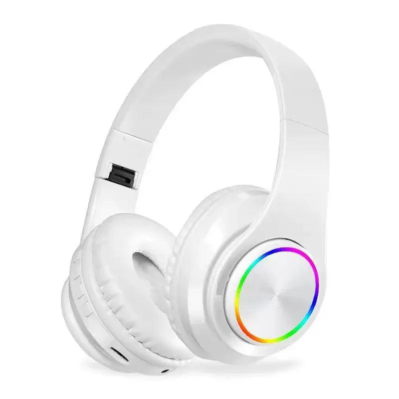 Auriculares inalámbricos Bluetooth de diadema, con micrófono, cancelación de ruido, estéreo, para deportes y juegos, novedad, B39