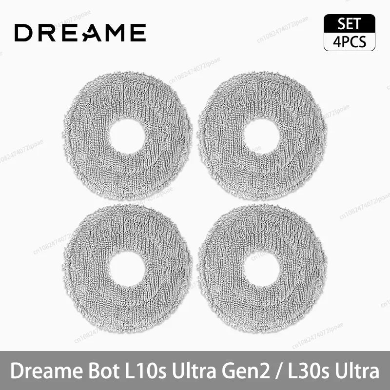 Accessoires pour aspirateur robot — brosse latérale, vadrouille, filtre HEPA, sac à poussière (v4)