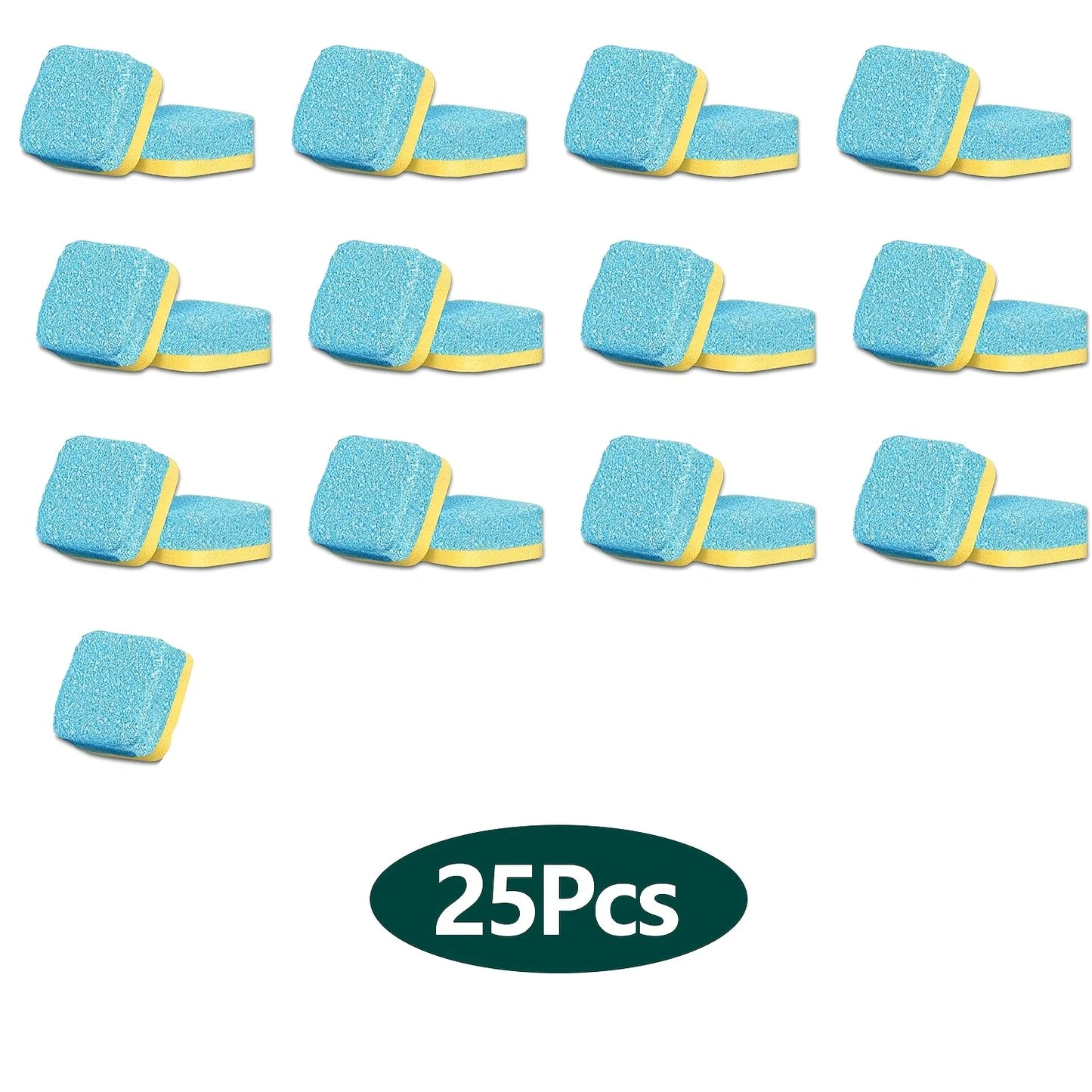Comprimés nettoyants pour Machine à laver 5/25/35 unités, parfum de citron, nettoyage en profondeur, dissolvant de saleté, tambour et baignoire pour lave-linge propre