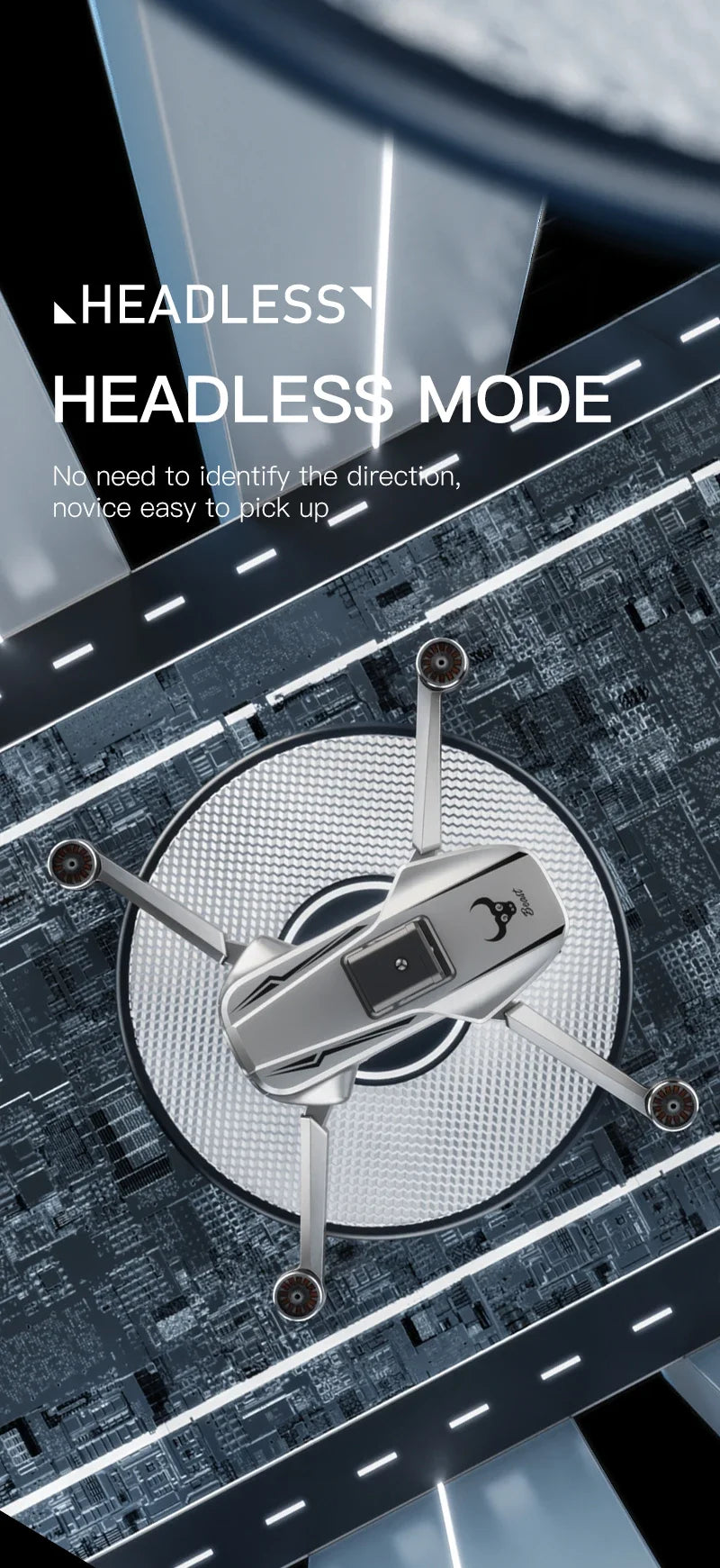 Drone GPS 8K professionnel — évitement d'obstacles, télécommande grand écran, pliable, moteur brushless