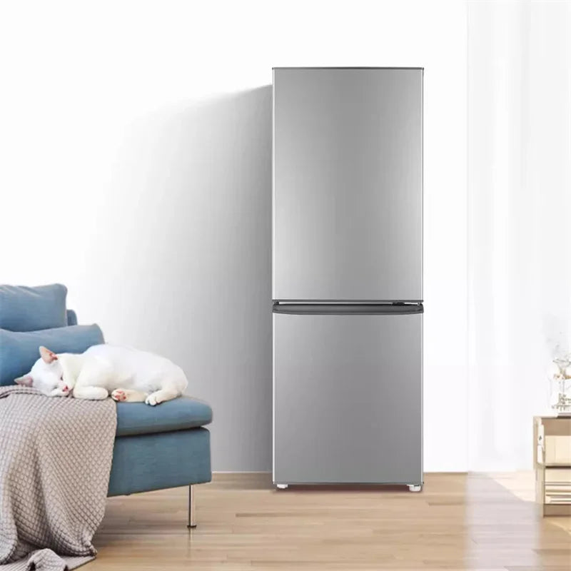 Refrigerador de primera clase, de bajo consumo energético, sin escarcha, congelador de gran capacidad de doble puerta, refrigerador para habitaciones de alquiler Z