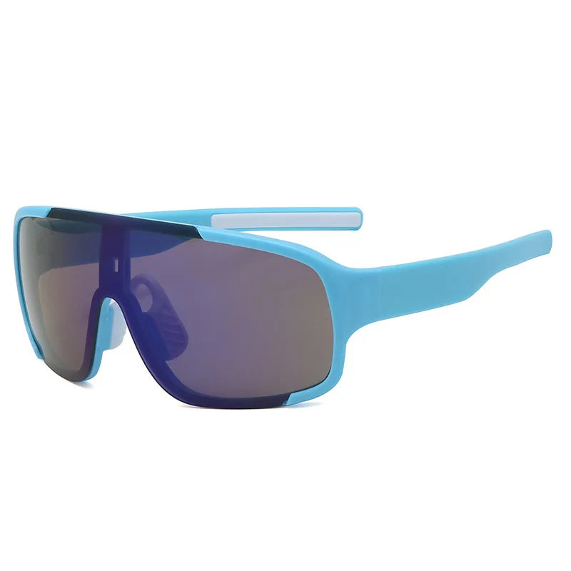 Lunettes Cyclisme Style Y2K Réfléchissantes — Coupe-Vent Route Équitation