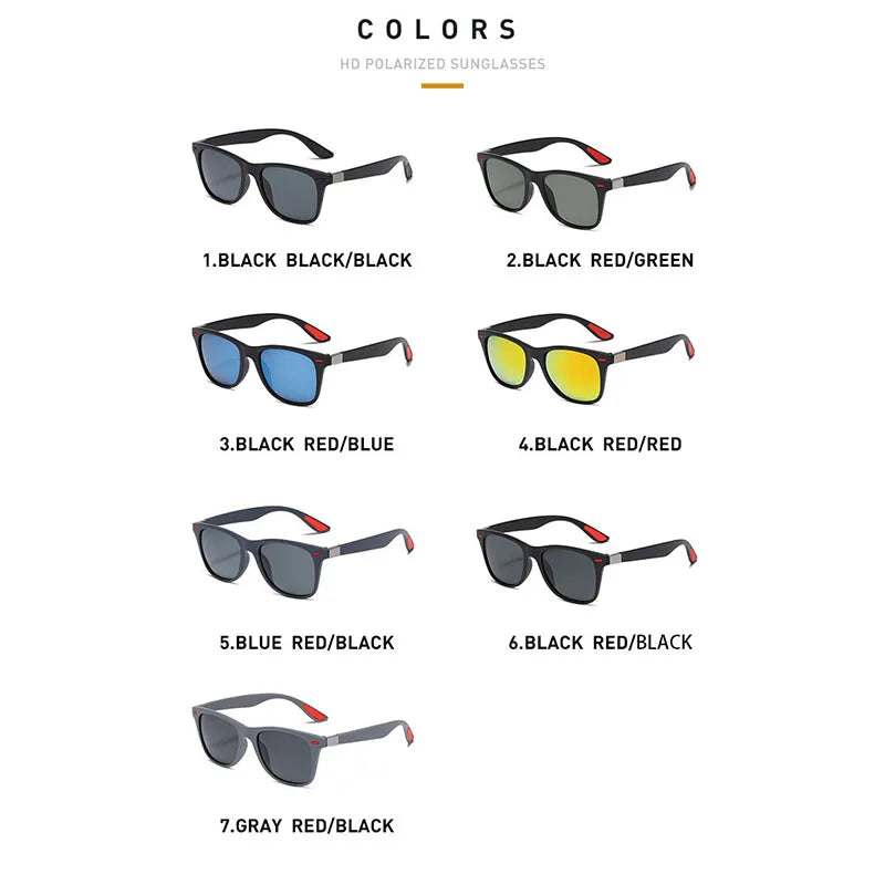 Lunettes Vision Nocturne Polarisées Pilote — Sport Extérieur Jour & Nuit