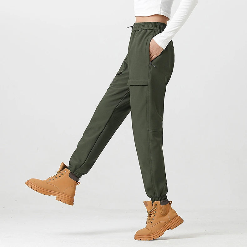 LNGXO hiver épais polaire pantalon hommes femmes imperméable coupe-vent chaud survêtement pantalon unisexe randonnée Camping escalade ski pantalon