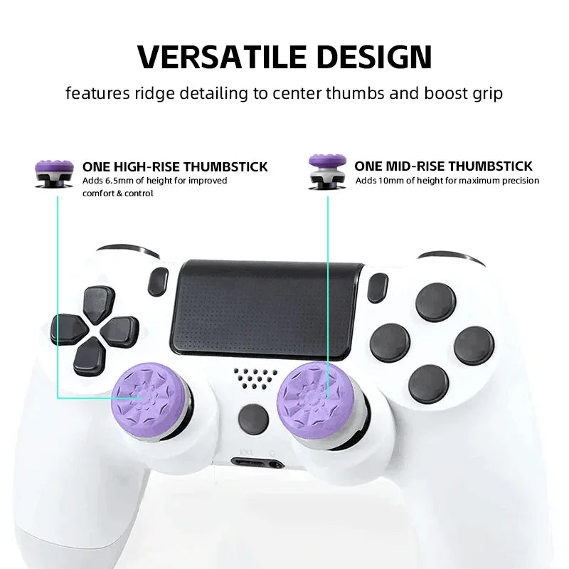 Freek Galaxy – Cubiertas de Joystick para PS4, PS5, FPS, Cubiertas de Palanca de Mando Analógicas de Alta Altura para Controladores Xbox Series S/X