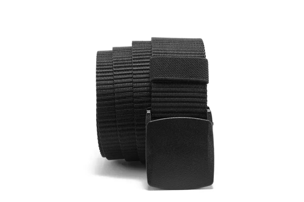 Ceinture en Nylon à boucle automatique pour hommes, 2 pièces, pour la chasse en plein air, tactique multifonctionnelle en toile, de haute qualité