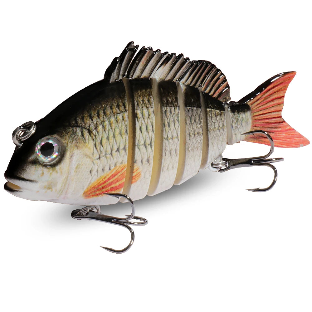 Swimbait 16.5g 8cm leurre multi-joint crayon à coulage lent gabarit en métal VIB Pesca Wobbler triple crochets matériel de pêche à la carpe appât dur