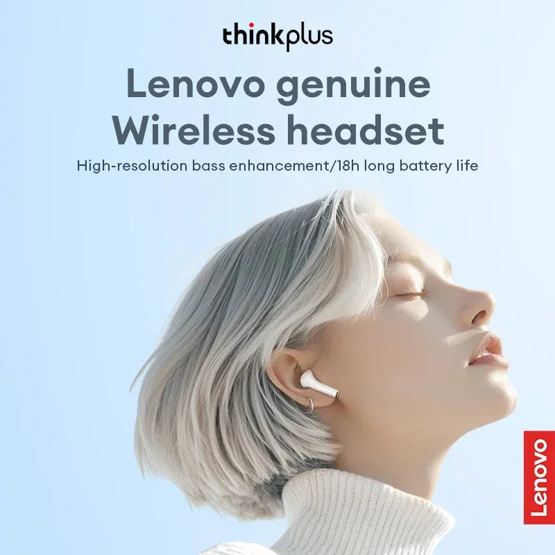Lenovo-Auriculares inalámbricos LP5 PRO, Bluetooth 5.4, TWS, sonido HiFi, auriculares para juegos, cascos deportivos LP5Pro, batería de larga duración con micrófono 2025