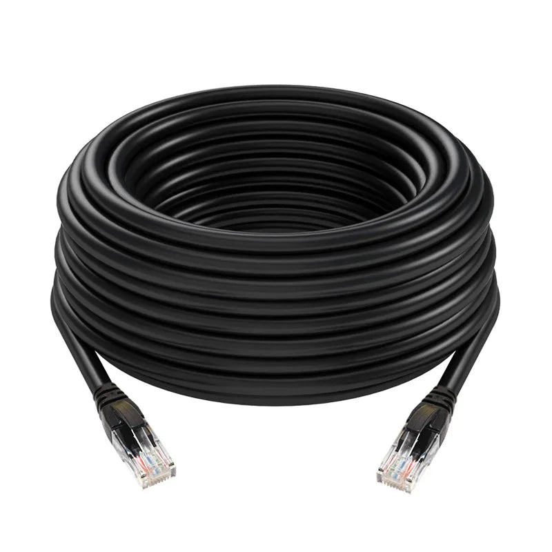 Cat6 RJ45 UTP Ethernet Cable 1000Mbps, 0.5/1/2/3/5/10/15/20/30/50M, LAN Network Cord, Internet Cord, Router, Computer Cable