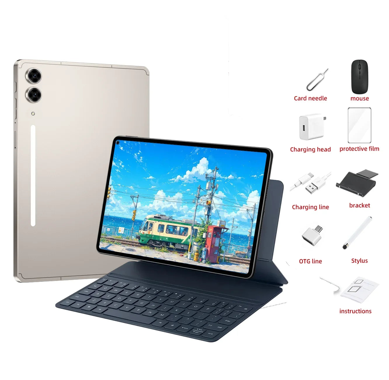 Nueva tablet S10 Ultra 2026, 10,1 pulgadas, 22 GB, Android 15, Snapdragon 8 Gen 3, reconocimiento facial, 10000 mAh, 5G, doble SIM