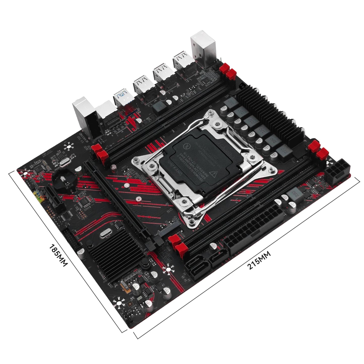 MACHINIST X99 PR8-H Combo carte mère Intel Xeon E5 2686 V4 ou E5 2696 V4 CPU LGA 2011-3, prise en charge de la RAM DDR3 NVME M.2