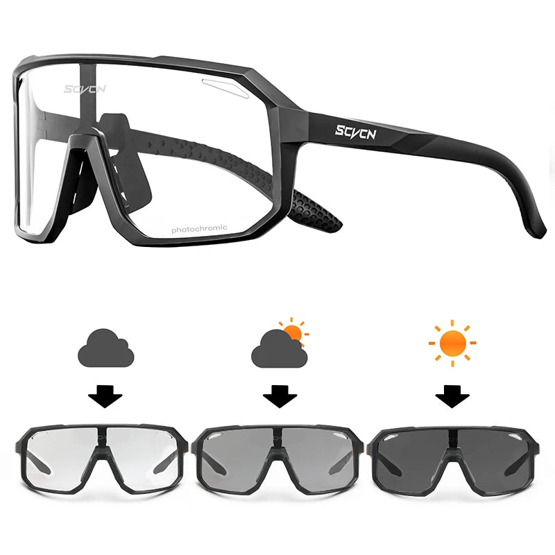 Lunettes de Cyclisme VTT UV400 — Course Conduite Sports Extérieur Homme Femme
