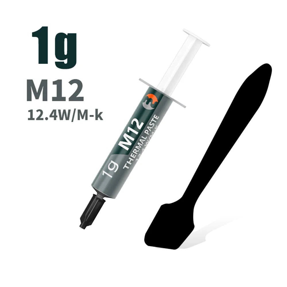 Pasta térmica MJ Performance, grasa térmica conductora 12.4 W/MK 1/4/8/15/30g para juegos de PC, PS5, refrigeración de CPU y GPU