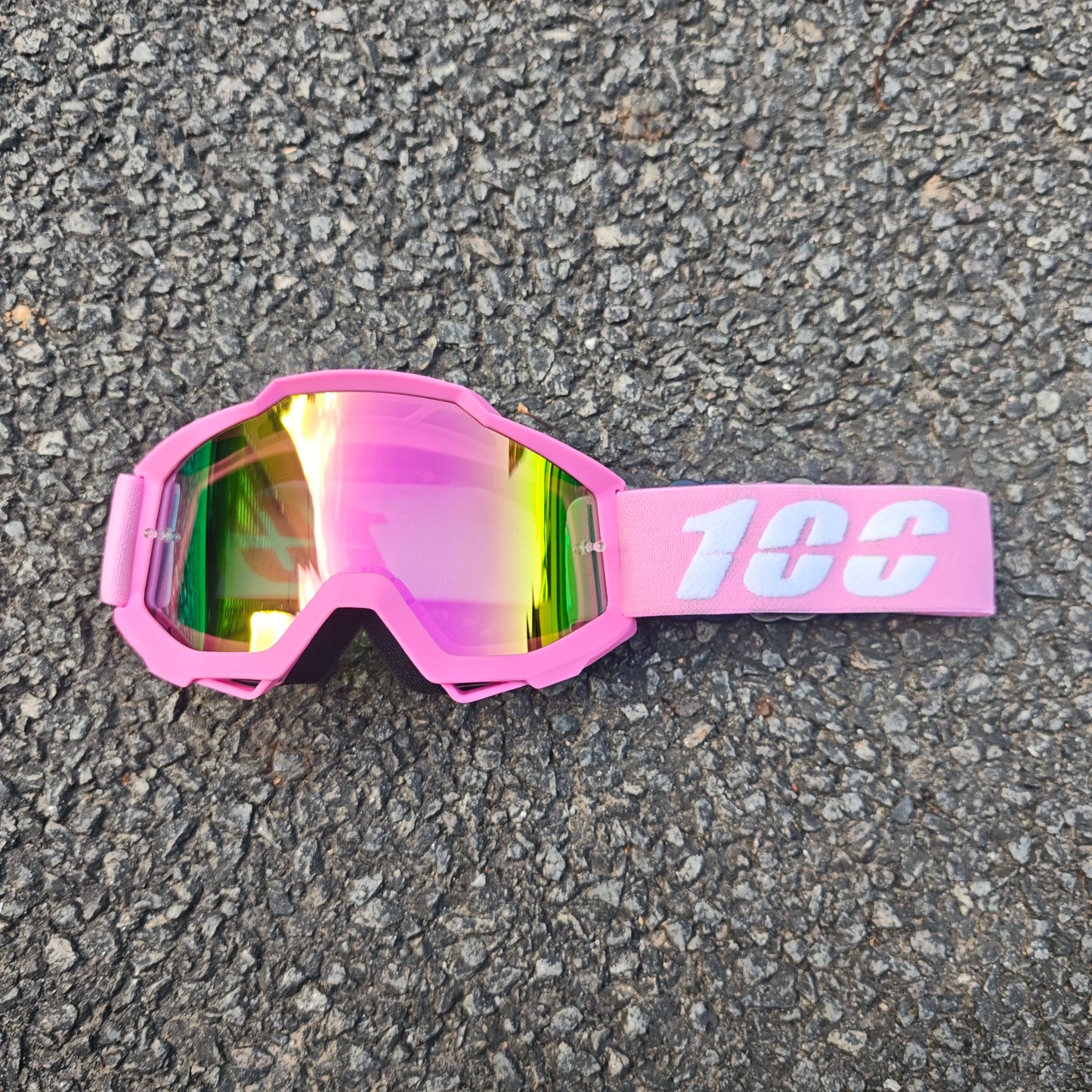 Lunettes Moto Course Anti-Poussière Coupe-Vent — Motocross Cyclisme Ski