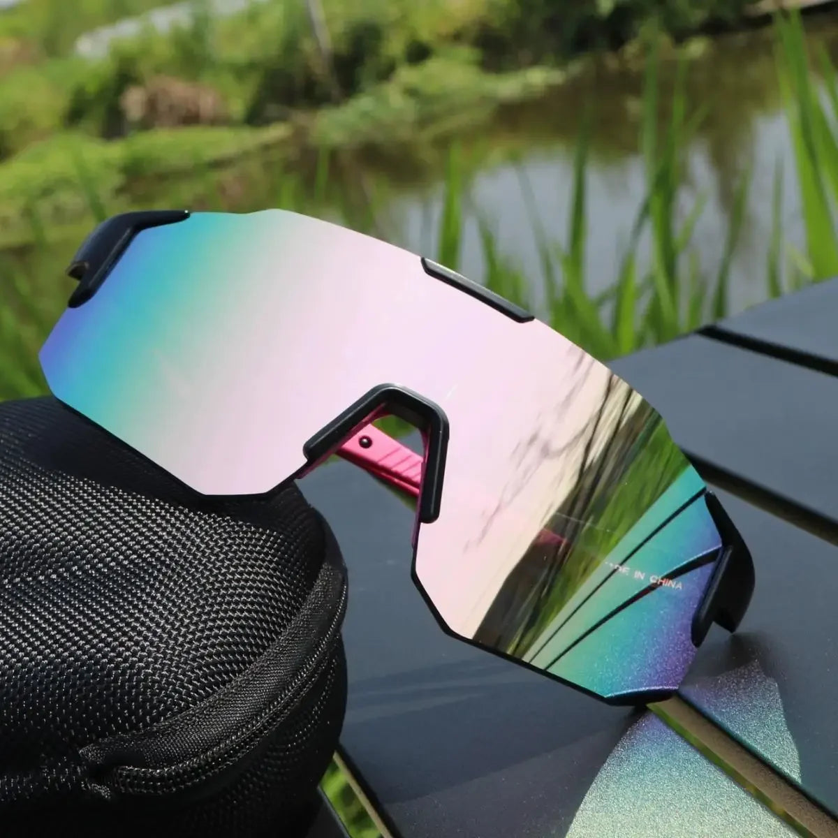 Nouvelles lunettes de soleil de cyclisme grand cadre UV400 nuances Protection UV Sports de plein air coupe-vent Anti-Ultraviolet randonnée lunettes d'escalade
