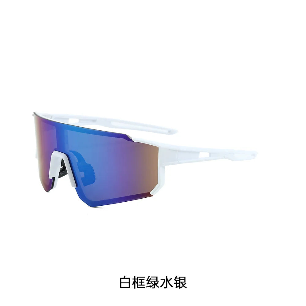 Gafas de sol deportivas para hombres y mujeres, protección UV, personalizadas, para conducir al aire libre, montura cuadrada, UV400, nueva moda