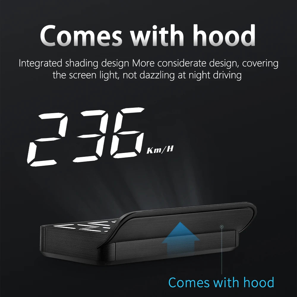 M3 OBD2 M1 GPS HUD Head Up Display obd2 Car Speed Projector On-Board Computer Auto Fuel Mileage Alarm Car Accessories