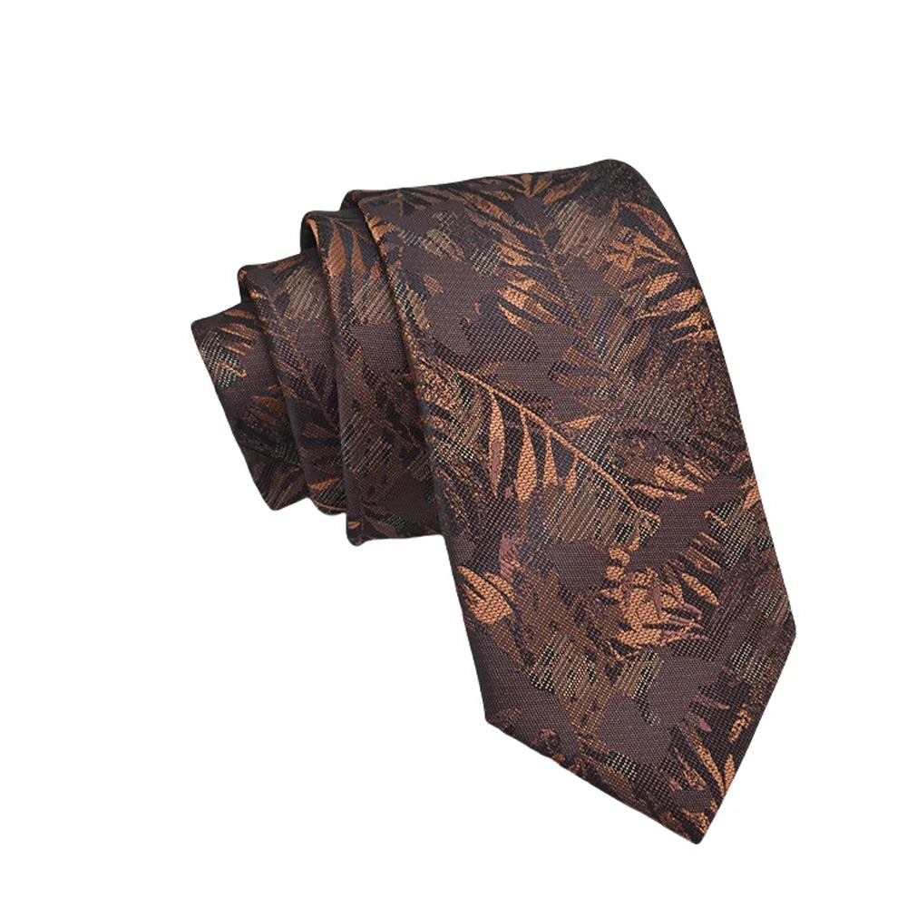 High Quality Men's Jacquard Floral Dot 8cm Tie Accessories Daily Wear Shirt Suit Tie Wedding Party Gifts Tie