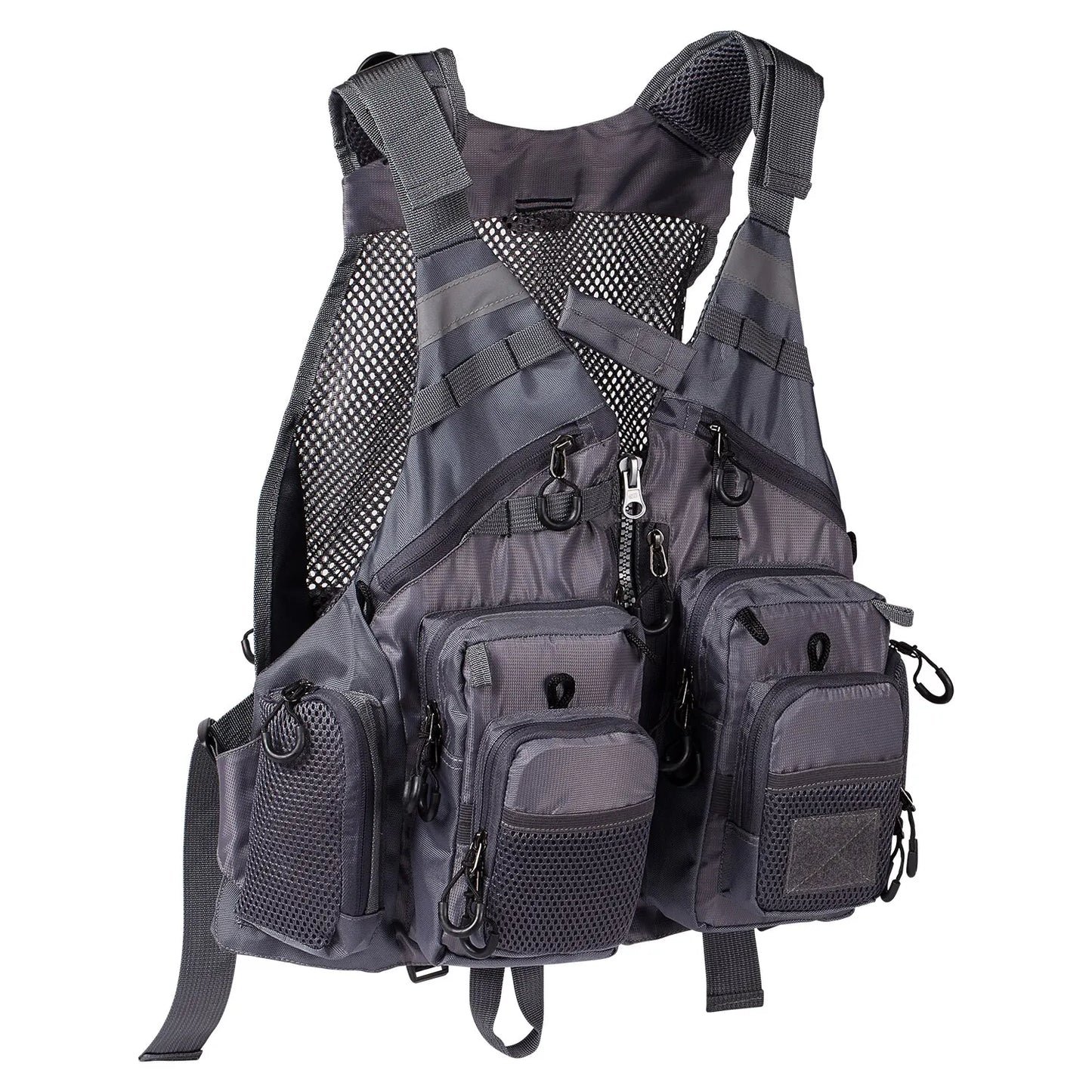 Bassdash respirant gilet de pêche Sports de plein air mouche natation gilet réglable