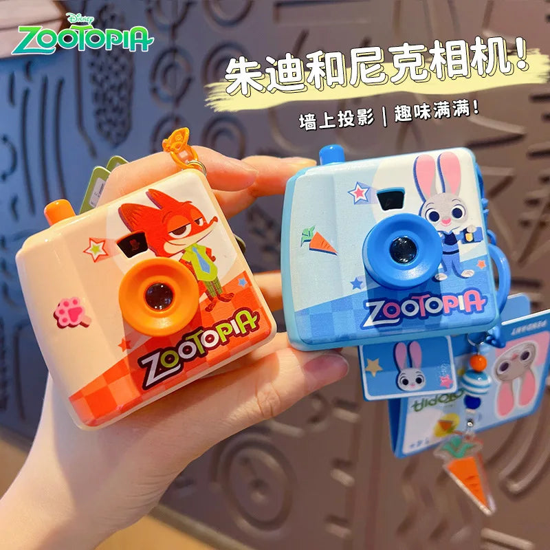 Original Zootopia Polaroid Camera Keychain, Creative Toy for Kids, Backpack Pendant, Kids' Gift, Birthday Party Souvenir