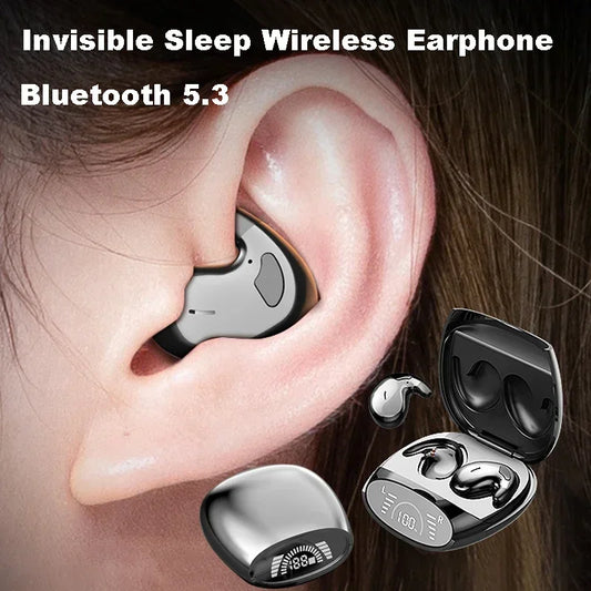 Écouteurs Bluetooth TWS sport sans fil — indolore, stop-bruit, affichage numérique, micro