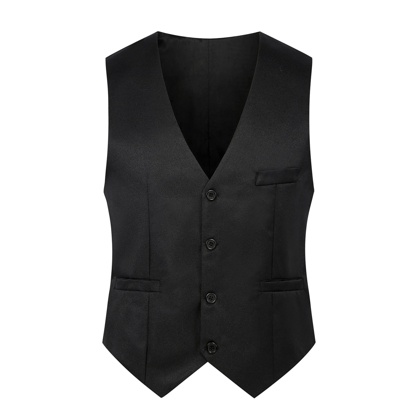 Gilet d'affaires formel pour homme slim — grande taille, décontracté, M-6XL