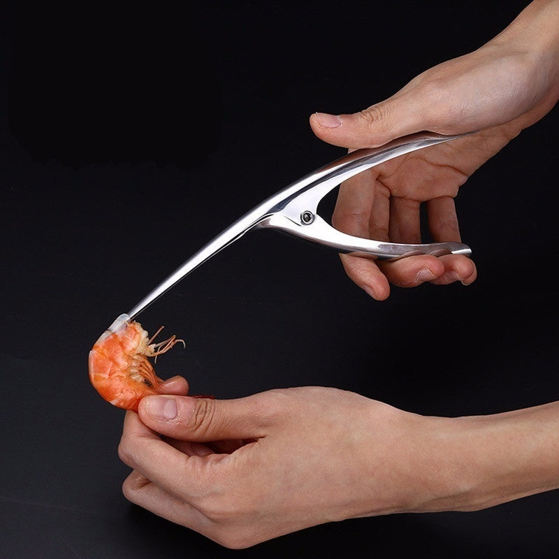 Éplucheur de Crevettes en Acier Inoxydable, Appareil de Cuisine, Coupe-Ligne, pour Livres, Pêche, Correction, Outil pour Fruits de Mer