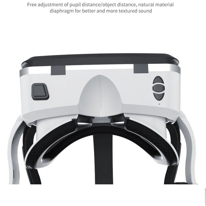 VR Shinecon Virtual Reality Headset 3D Glasses for Smartphone Smart Phone Binocular Headset Video Game Wirth Lens