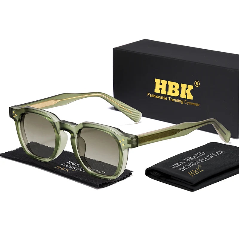 Lunettes de soleil carrées rétro punk — hommes et femmes, plage, conduite, UV400