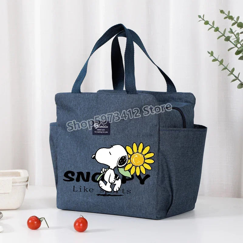 Sac isotherme portable pour déjeuner et boissons — mignon, thermique, pique-nique, cadeau enfants