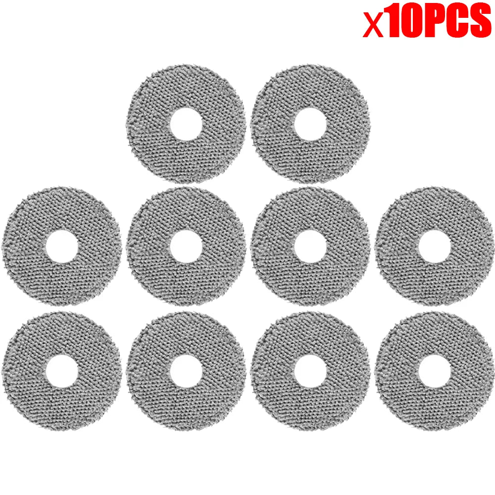 Accessoires pour aspirateur robot — sacs à poussière, vadrouille, brosses latérales, filtres HEPA, pièces de rechange