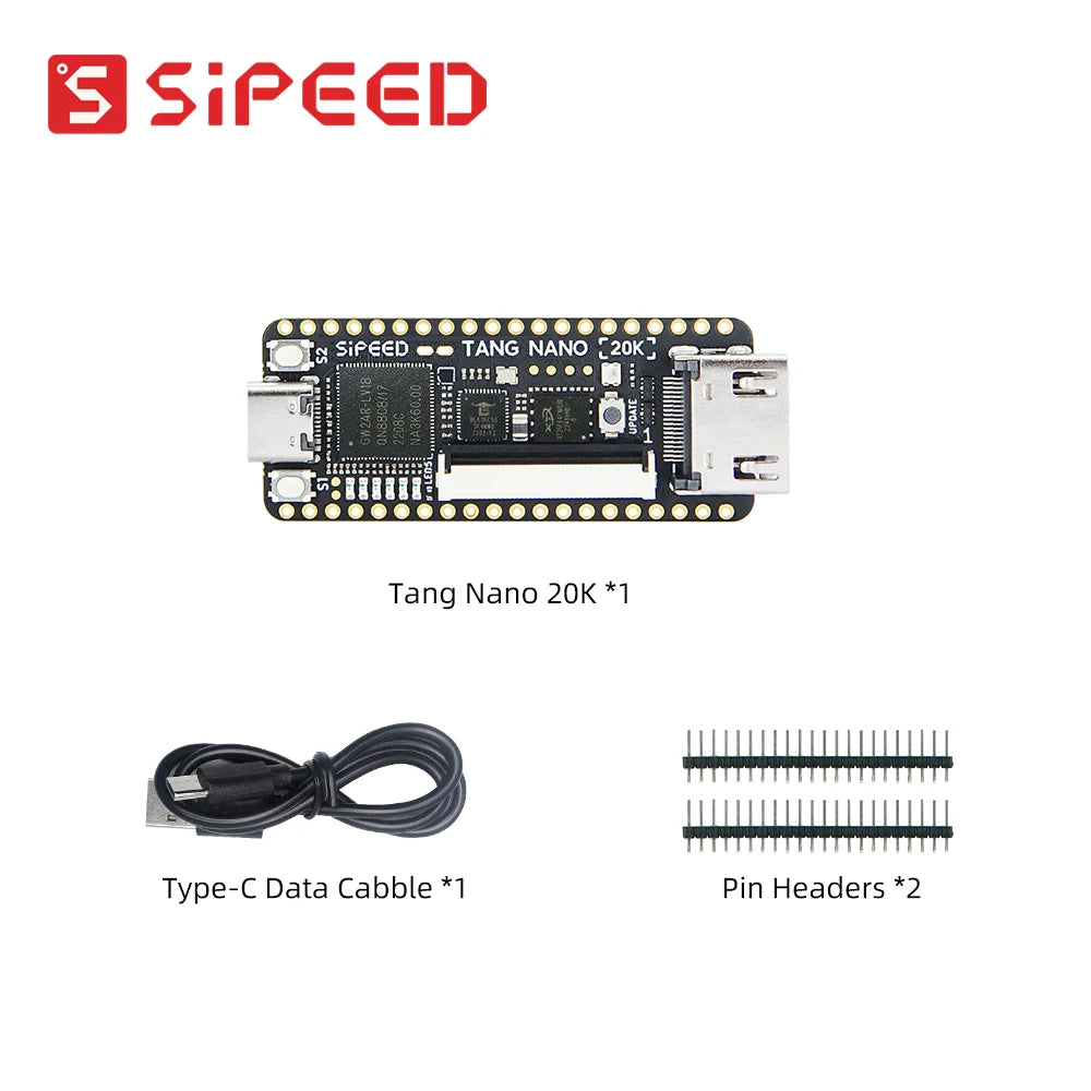 Carte de développement FPGA Sipeed Tang Nano 20K, lecteur de jeu rétro RISCV Linux