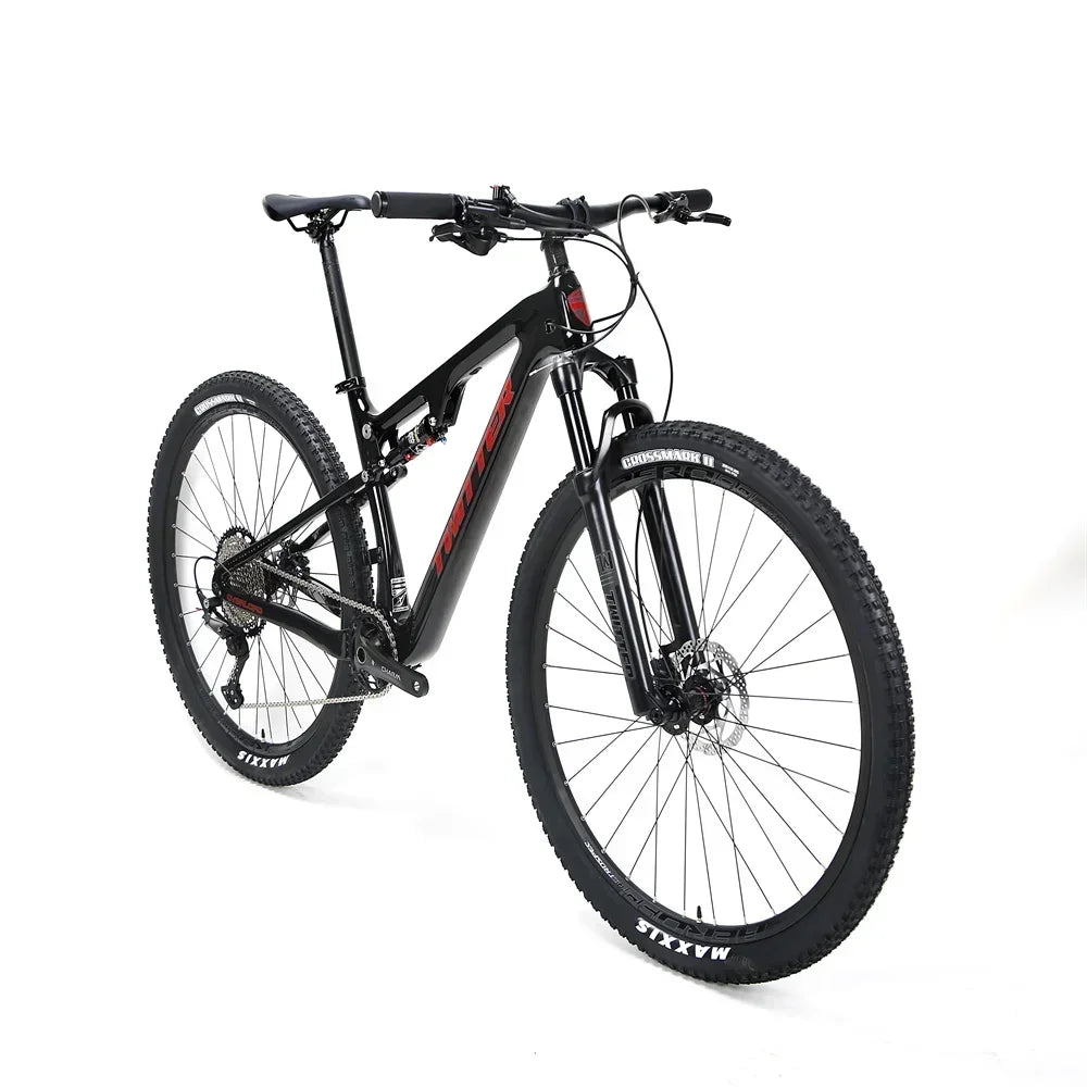 TWITTER OVERLORD M6100-12S hydraulic disc brakes, AM-grade full suspension T900 carbon fiber mountain bike, 27.5/29 inches * 15/17/19/21 cm