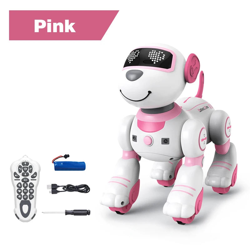 Intelligent Robot Funny Dog Electronic Robotic Remote Control Stunt Smart Robots for Kids Boys Children Creative Birthday Gift