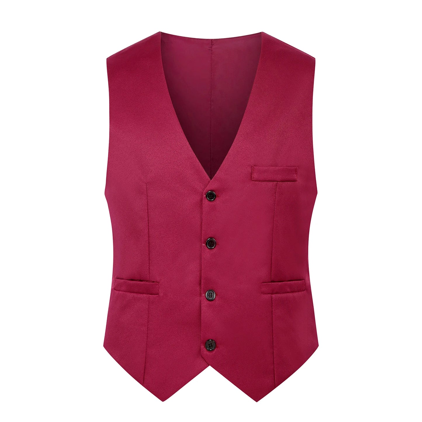 Gilet d'affaires formel pour homme slim — grande taille, décontracté, M-6XL