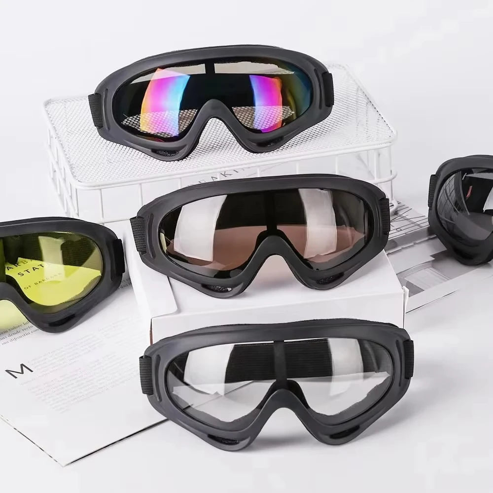 Lunettes de cyclisme NOUVELLES, masque de motocross, lunettes de soleil pour hommes et femmes, lunettes de ski de sport, lunettes de protection contre le vent, casque de motocross, protection UV