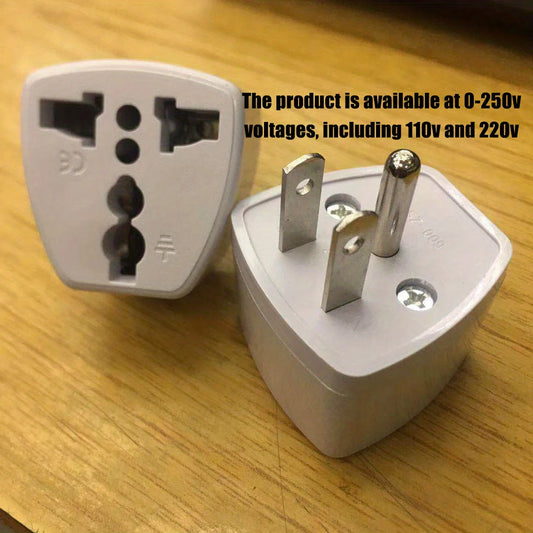 Convertisseur universel US EU AU vers UK, 3 broches, prise de courant de voyage AC, adaptateur de chargeur, connecteur, convertisseur de prise UK