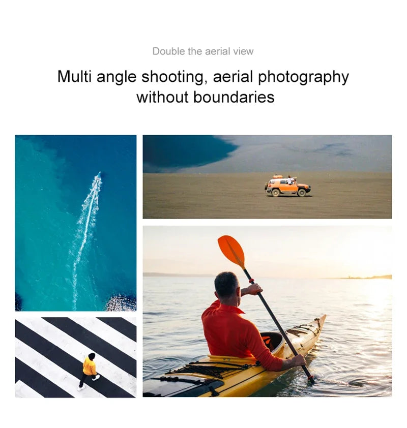 Drone GPS 8K — Double Caméra HD, Évitement Obstacles, Moteur Brushless, Flux Optique