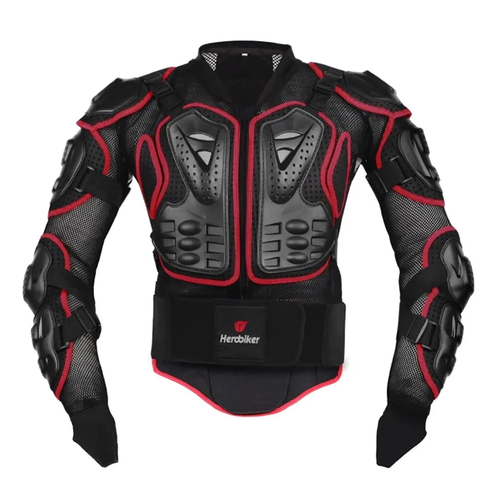 Veste de Motocross pour hommes, armure corporelle, armure de Moto, résistante à l'usure, Anti-chute, veste de course de vélo, Protection de Moto
