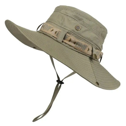 Chapeau Seau Été Protection UV — Pêche, Chasse, Randonnée & Plage Homme Femme