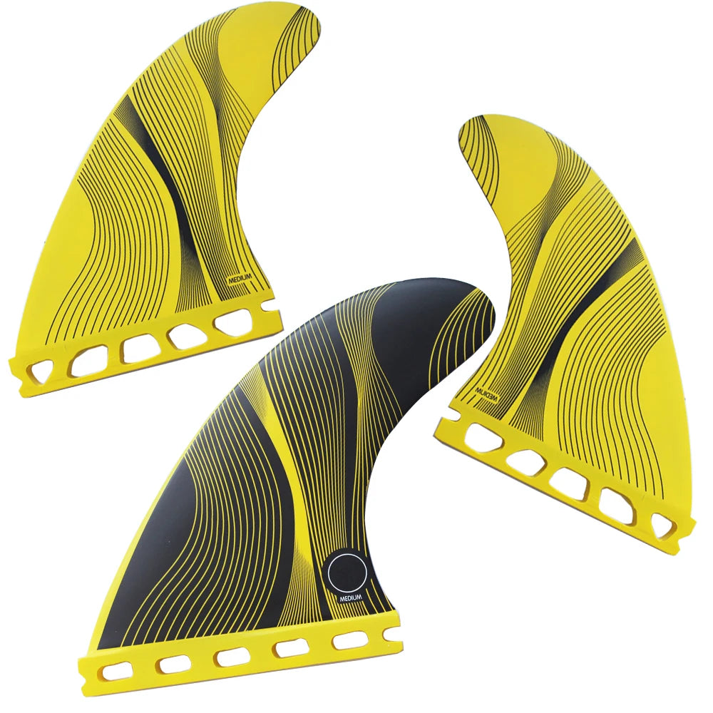 Aletas de propulsor de surf de carbono tipo nido de abeja y aletas de tabla de surf de fibra de vidrio en Surf AM2 DHD Techflex SuperE Rasta FINS Jordy
