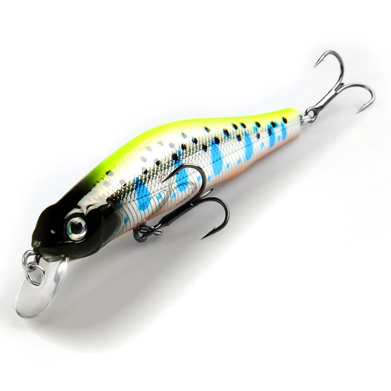 BEARKING 80mm 8.5g qualité professionnelle aimant poids leurres de pêche vairon manivelle modèle chaud appâts artificiels attirail