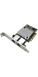 X540-T2 Chipset Intel PCIe x8 double cuivre RJ45 10Gbps Port Ethernet carte réseau PCIE-X8 X16
