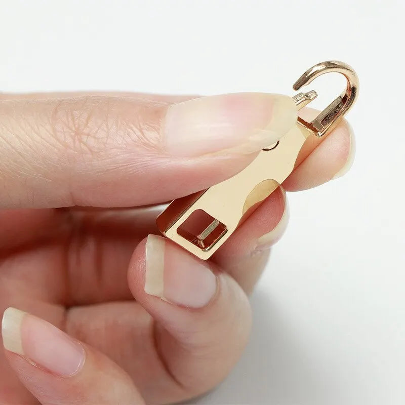 4/8 Pcs Detachable Zipper Pull, Multicolor Replacement Zipper Accessories for Jeans and Backpack, Sewing Tools
