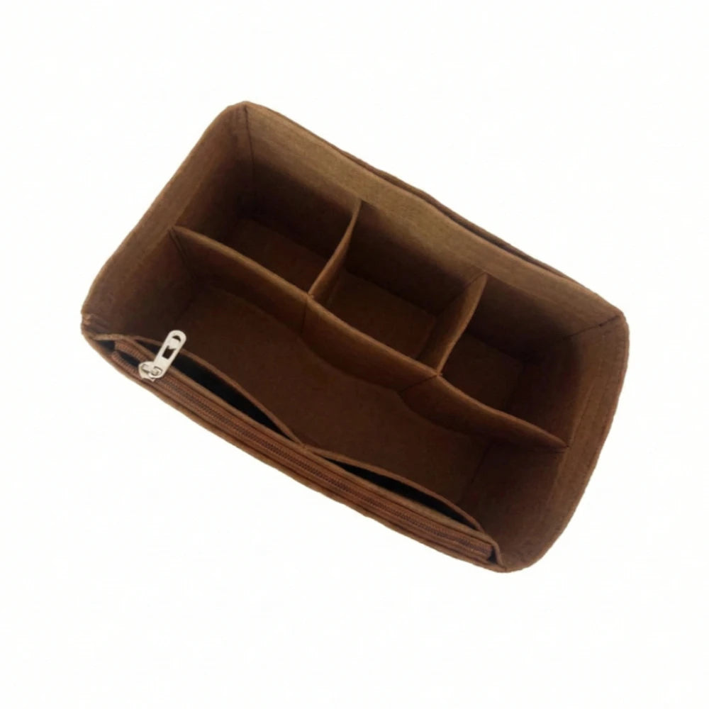 Felt Handbag Organizer, Insert Organizer for Luxury Speedy 25 30 35 Handbag, Makeup Bag, Shaping Liner, Travel Inner Pouch